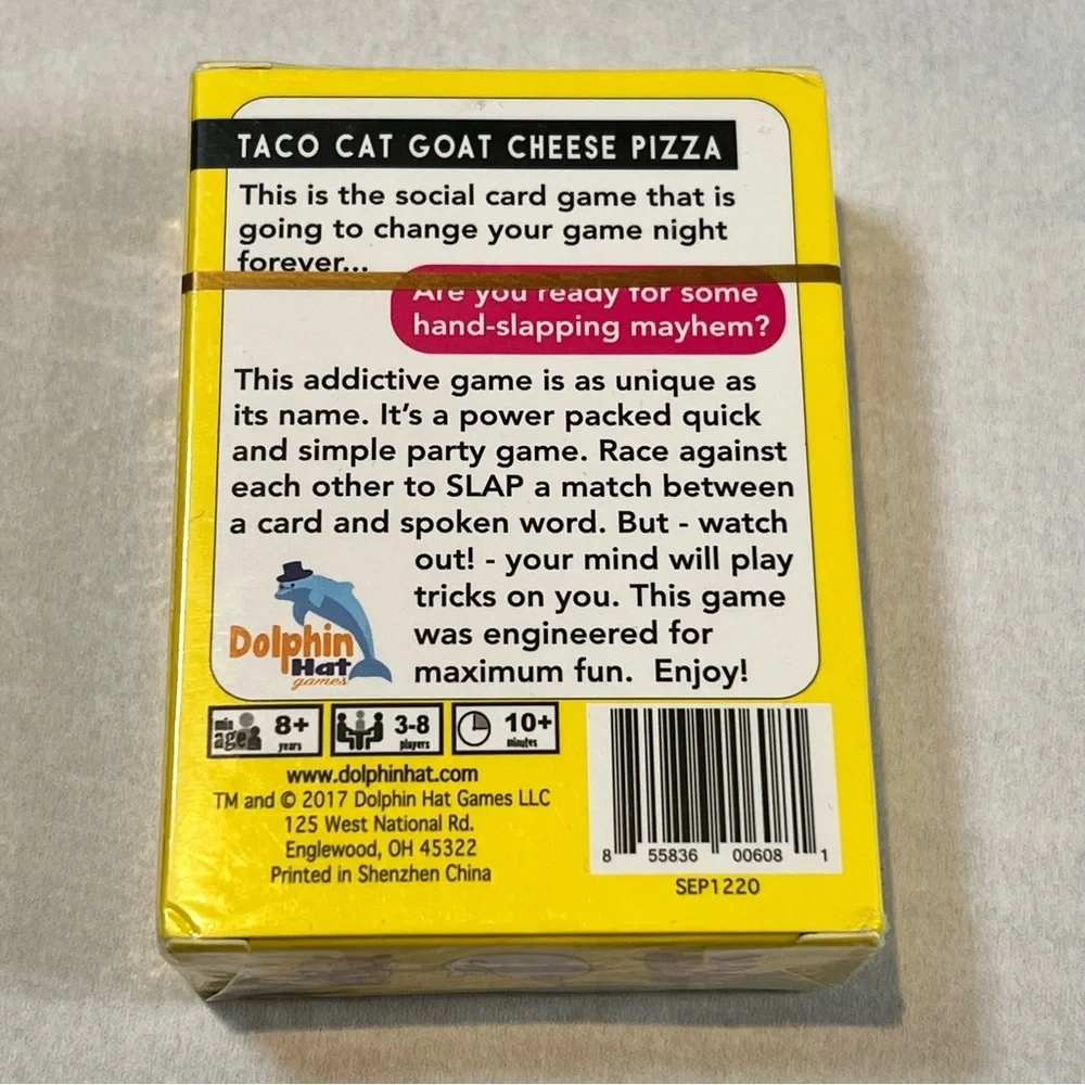 ✨5/$25✨ Card Game - Taco Cat Cheese Pizza - Unopened